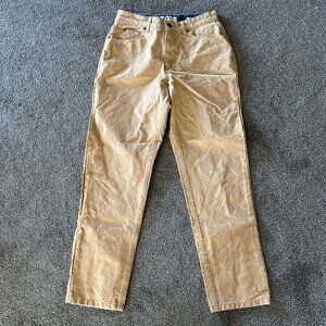 Orvis Womens Canvas Straight Leg Pants 30x30
